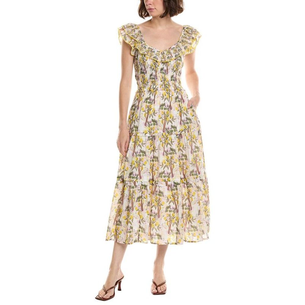 Ro's Garden Womens Ros Garden Tuscany Midi Dress